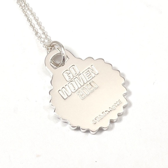 Authentic Tiffany & Co. 2020 Go Women Pendant - Picture 3 of 7